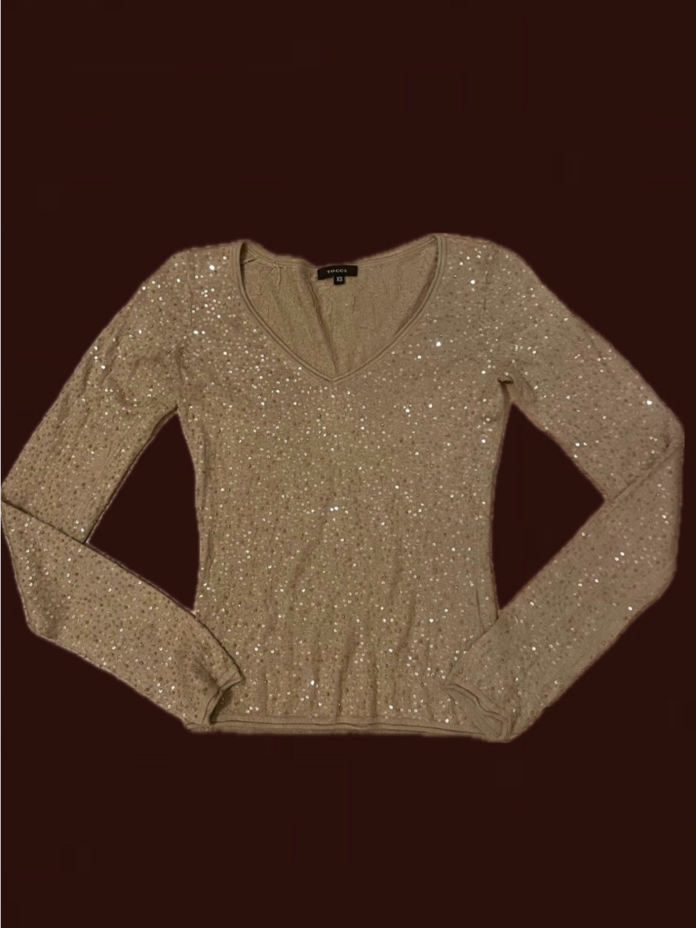 Tocca | Sequin Top